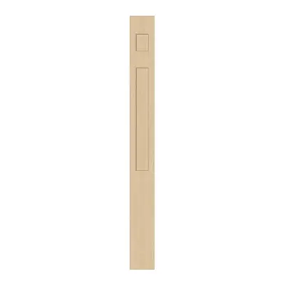 4 5/8 inch Shaker 2 panel newel post