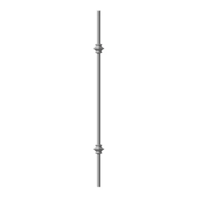 Double knuckle metal spindle