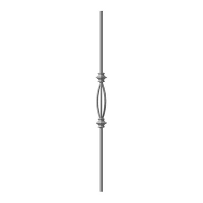 Plain basket metal spindle
