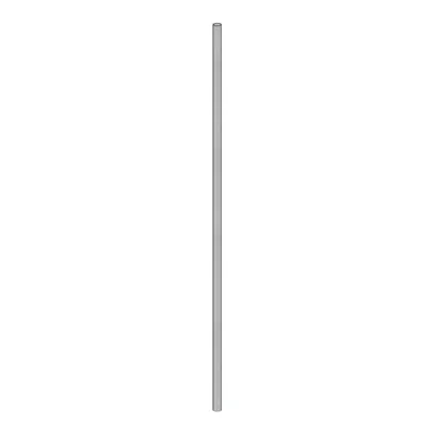 Blank stainless steel spindle