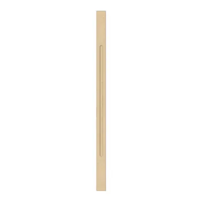 Single flute wood spindle